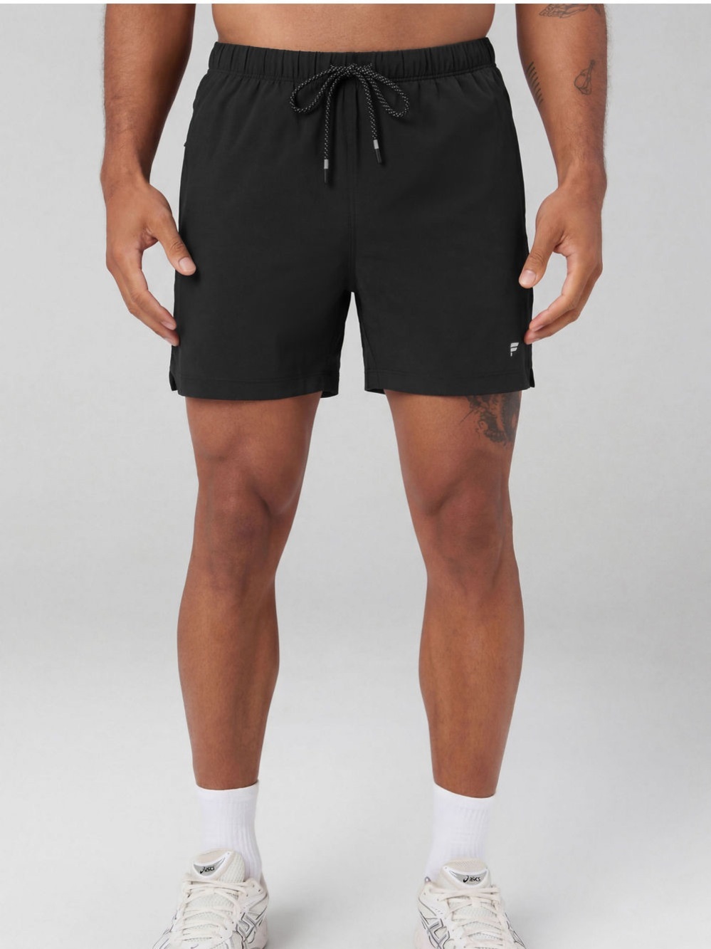NWT Fabletics Black The One Athletic Shorts Large